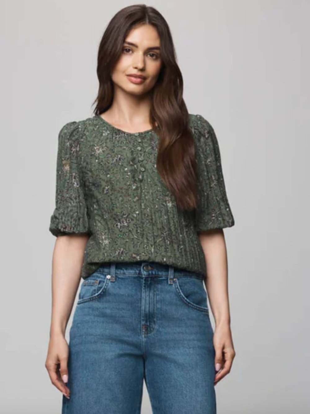 Splendid Versailles Floral Blouse – Size M